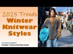 2025 winter knitwear fashion trends.